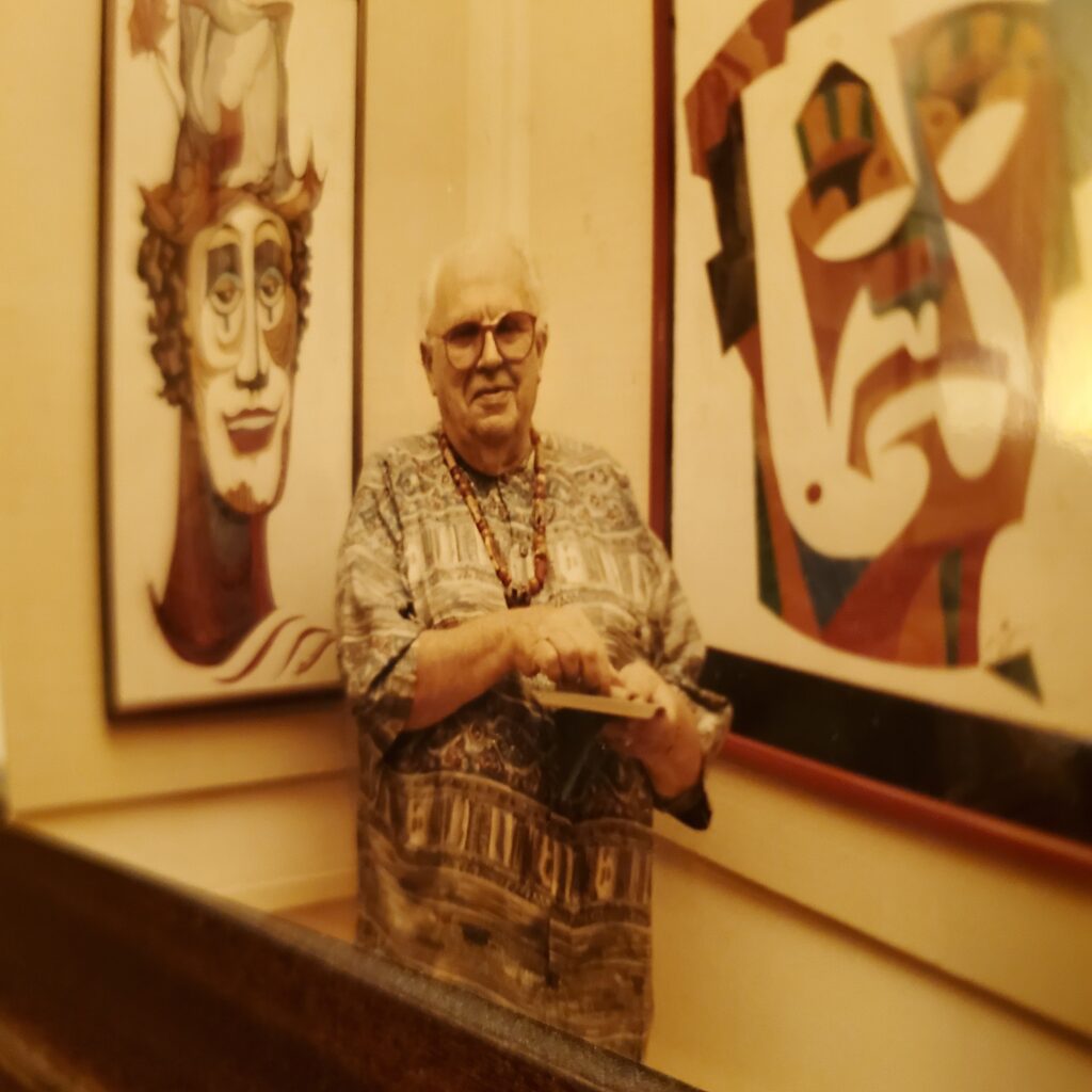 A group of four different logos on top of each other.